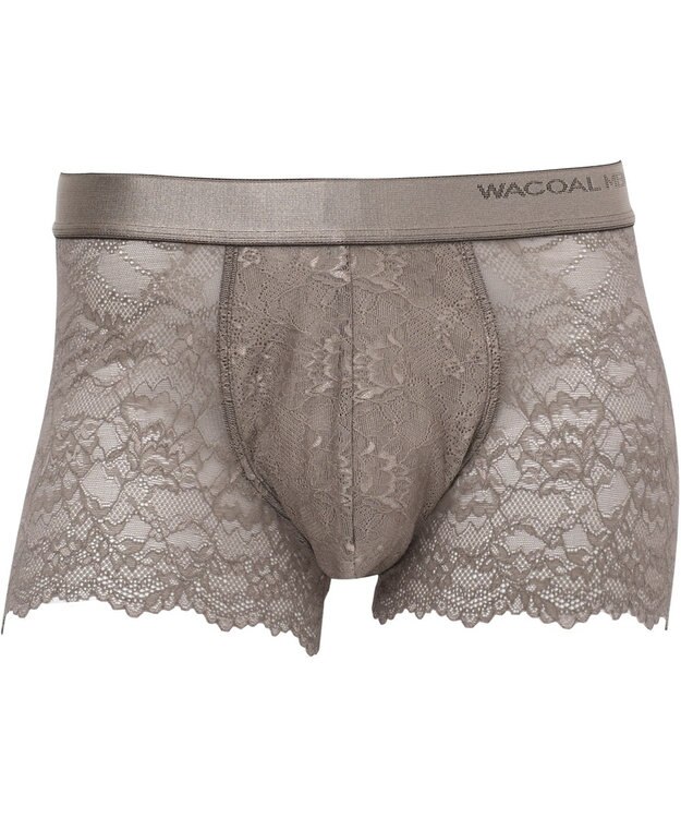 WACOAL MEN ボクサーパンツ 【レースボクサー】 美しさと快適さを追求 通気性 前閉じ WT3822 /ワコールメン ブラウン
