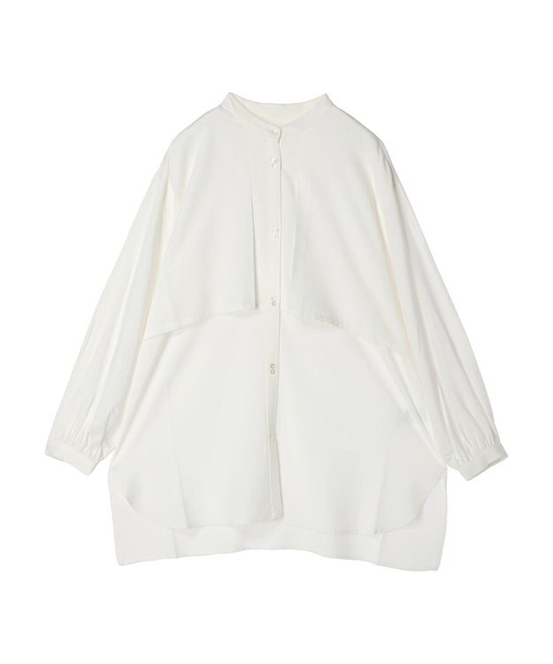 AMERICAN HOLIC サラックールレイヤードシャツチュニック Ivory