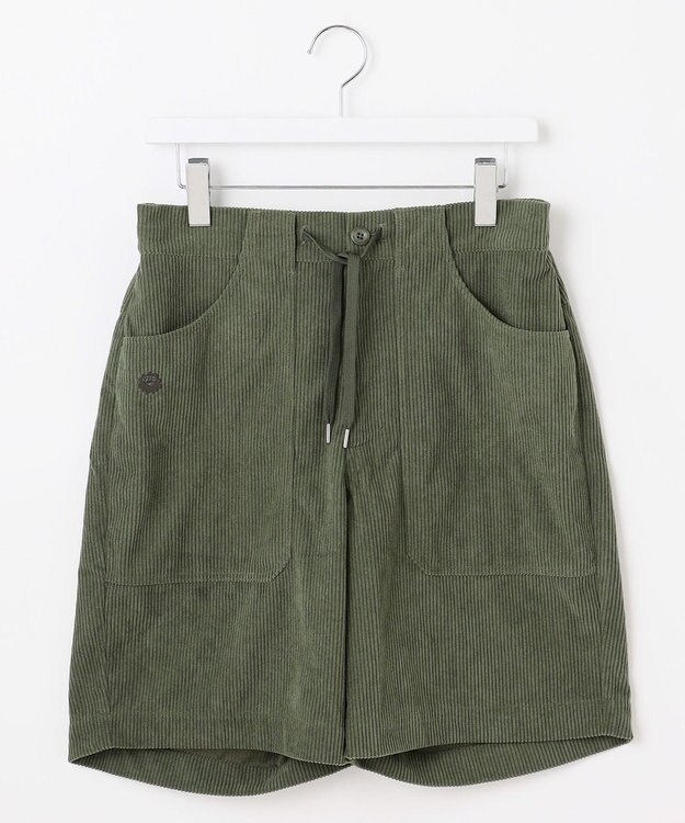 PW CIRCULUS 【手洗い洗濯可 / NEWシーズン素材 / ストレッチ】【MEN】コーデュロイショーツ ゴルフ グリーン系