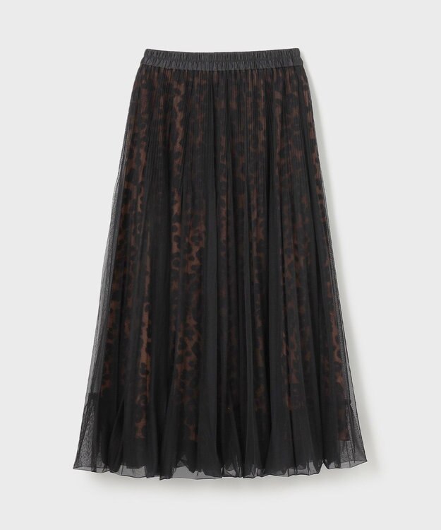 GRACE CONTINENTAL チュールバルーンスカート ブラック