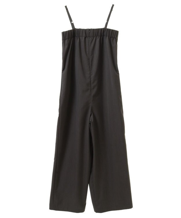 Green Parks armonia．ラップサロペット Charcoal Gray