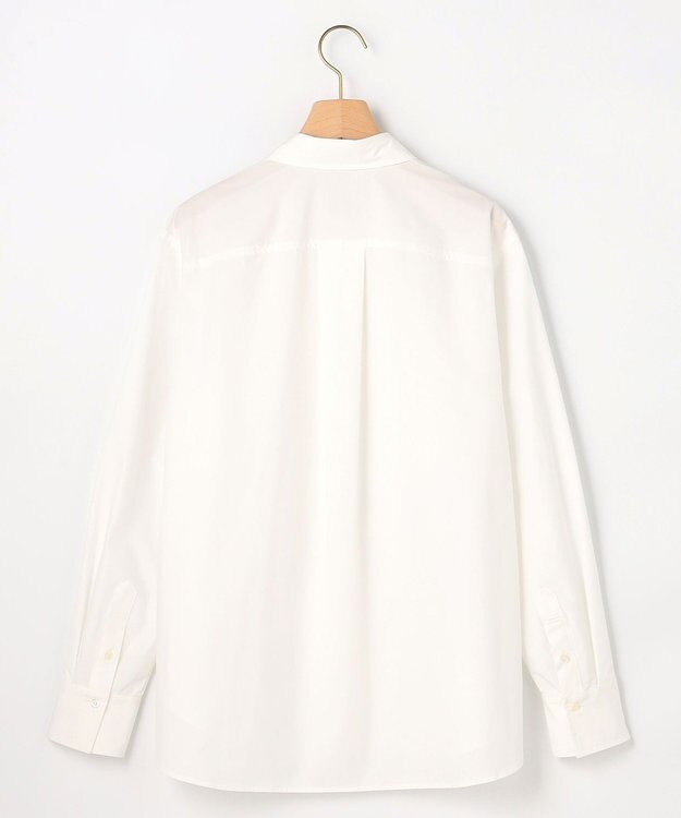 組曲 S 【組曲×setsuko sagittaire】フラワーフリルシャーティング ブラウス ホワイト系