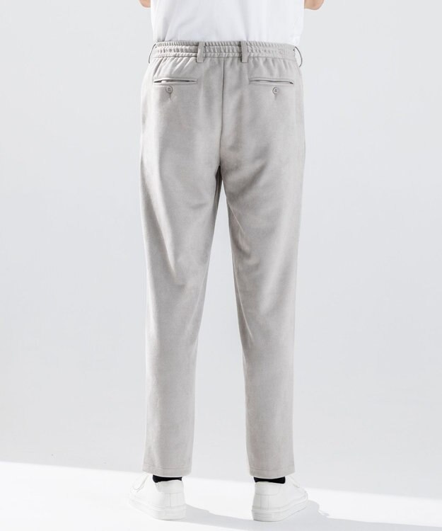 JOSEPH HOMME 【WEB・一部店舗限定  】レザーライクポンチ　ドロスト付テーパードパンツ / PEGG CONVERTIBLE ベージュ系