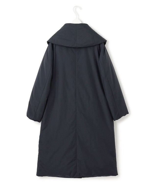 ICB 【撥水加工】ADS ダウン ショールカラーロングコート ネイビー系