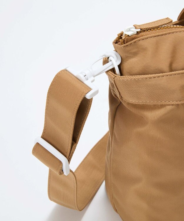 TOPKAPI 【Breath TOPKAPI】CHILLGO 保冷バッグ付き ショルダー付き ナイロン トートバッグ M / 撥水 ベージュ