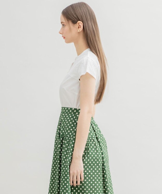 TOCCA 【洗える！】GLASS ブラウス ホワイト系