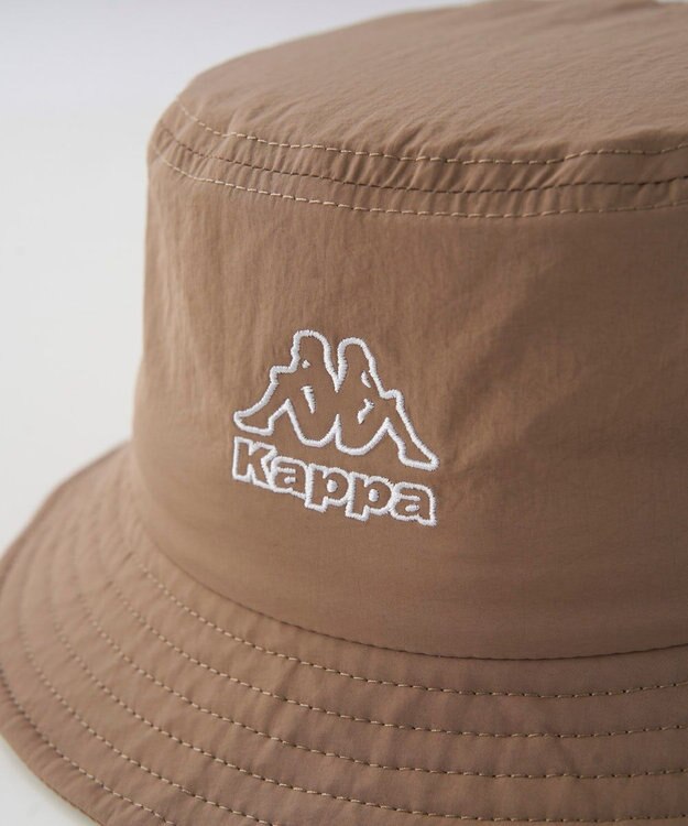 OP／FILA 【Kappa】ナイロンハット グレー×ベージュ