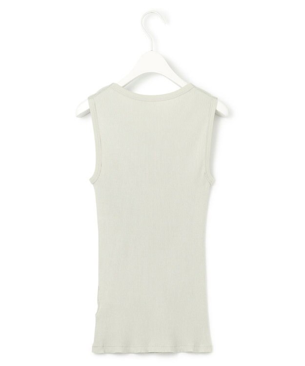 ICB 【洗える】オーガニックリブタンク モスグリーン系