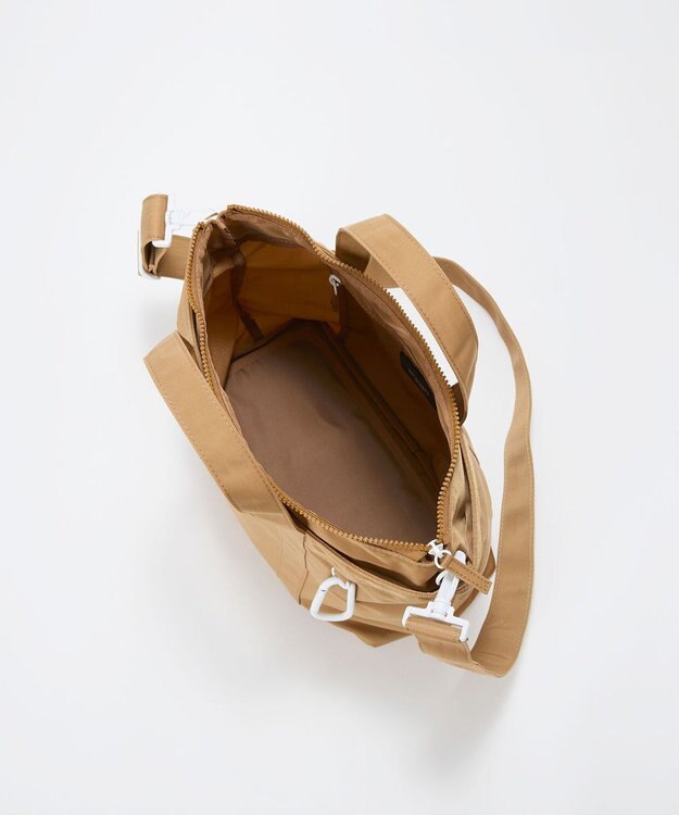 TOPKAPI 【Breath TOPKAPI】CHILLGO 保冷バッグ付き ショルダー付き ナイロン トートバッグ M / 撥水 ベージュ