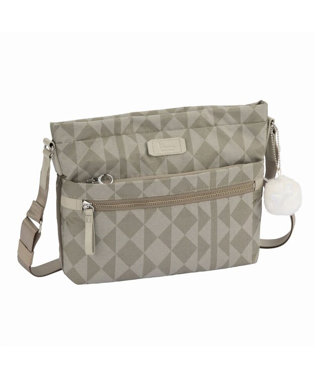 ACE BAGS & LUGGAGE Kanana project モノグラム3rd LTD ショルダーバッグ 横型 20151 カナナ プロジェクト サンドベージュ