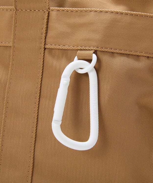 TOPKAPI 【Breath TOPKAPI】CHILLGO 保冷バッグ付き ショルダー付き ナイロン トートバッグ M / 撥水 ベージュ