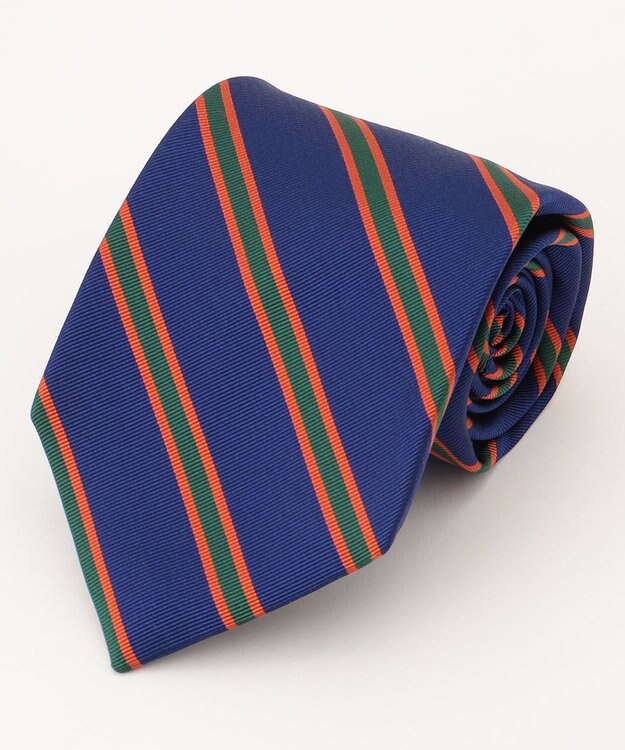 J.PRESS MEN 【J.PRESS ORIGINALS】REGIMENTAL TIE / JAPAN MADE パープル系1