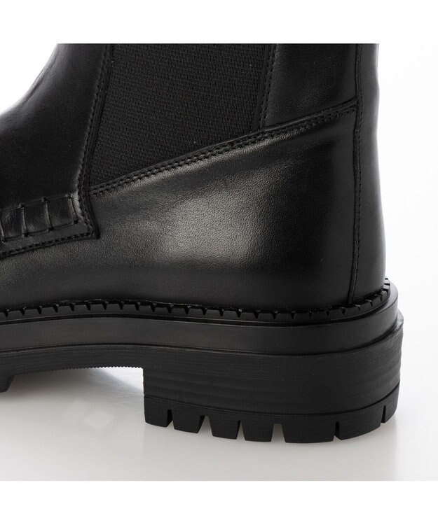 MODE ET JACOMO <MODE ET JACOMO>厚底サイドゴアブーツ ブラック