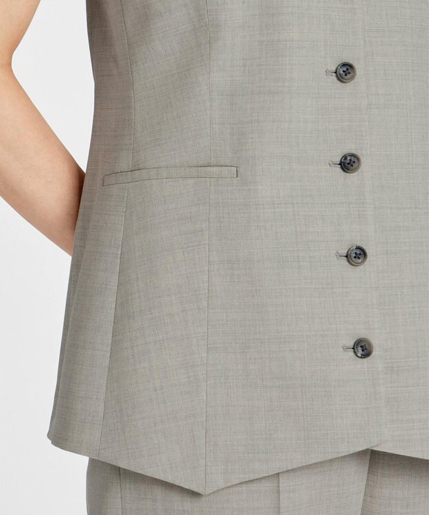 Paul Smith プレーン カラー ベスト ライトイエロー