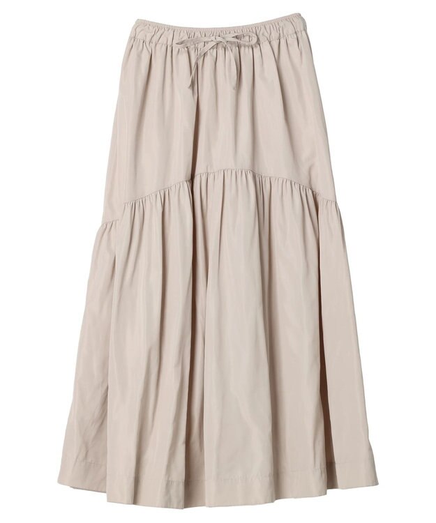 CRAFT STANDARD BOUTIQUE リバーシブルチュールスカート Gray Beige