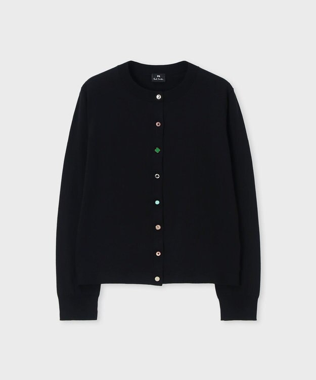 Paul Smith ラッキーチャームボタン カーディガン ブラック