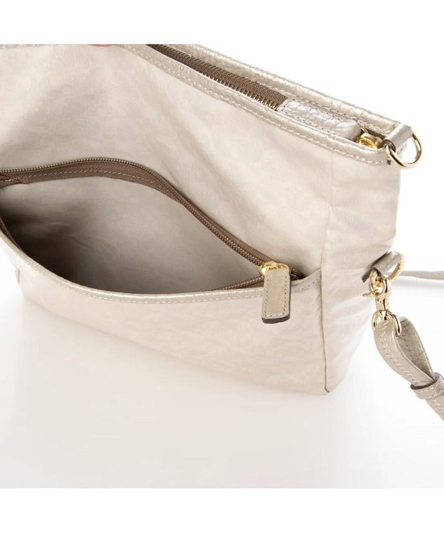 PELLE BORSA 2WAYショルダー Alive アライブ 4434 シャンパンゴールド