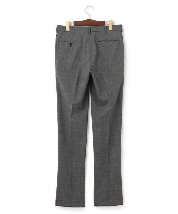 J.PRESS MEN 【J.PRESS BASIC】ペピンメリノコンフォート ラスティックハウンドトゥース スラックス グレー系8