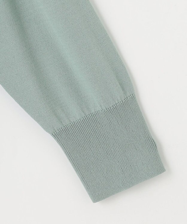 ANY L 【接触冷感/UVケア/アンチピリング】フーディーカーディガン ミント