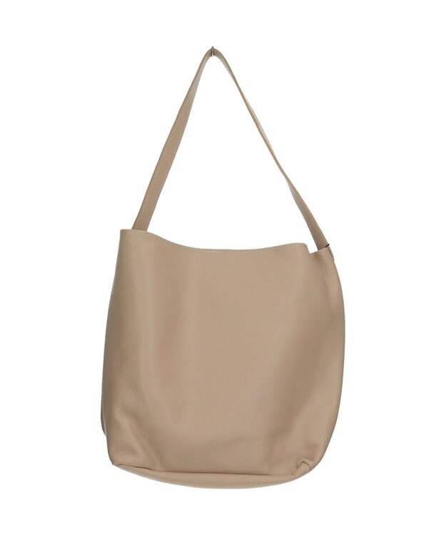 INTER-CHAUSSURES 【ANDREA CARDONE】レザートートバッグ ダークベージュ