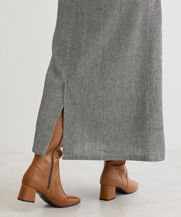 Green Parks ・ＥＬＥＮＣＡＲＥ　ＤＵＥ　ツイードＺＩＰＵＰジャンス Beige