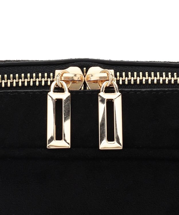 23区 【WEB&一部店舗限定】スエード ボストン バッグ ブラック系