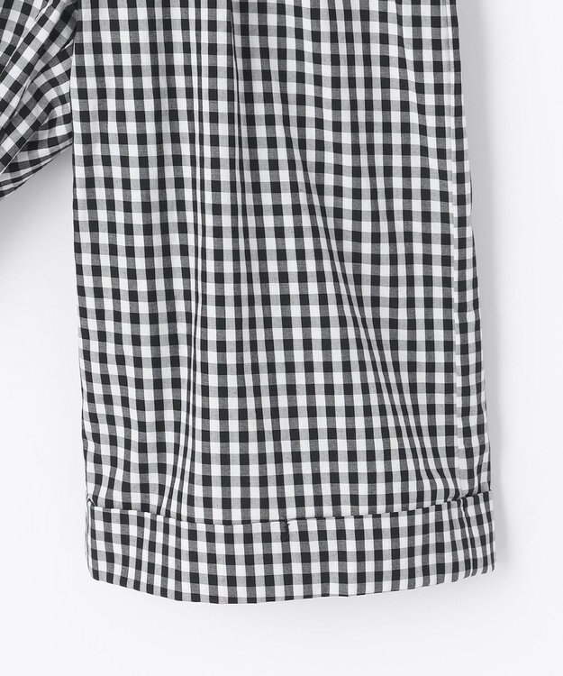 組曲 KIDS 【110-140cm】ギンガム パンツ ブラック系3