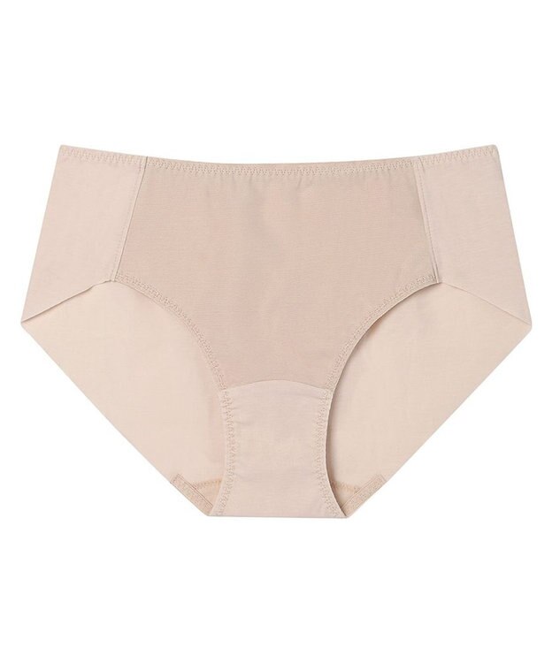 une nana cool 【リニューアル】364ブラ シンプル 綿混ショーツ ベージュ