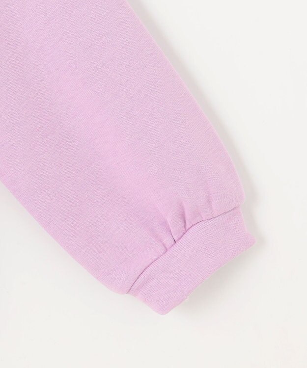 ANY KIDS 裏シャギーアニマルトレーナー ラベンダー（ウサギ）