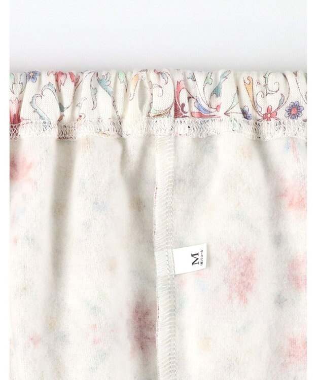 WACOAL ワコール_リラックス＆スリープ パジャマ 長袖 長ズボン 綿混(本体) ダブルジャカード素材 上下セット 前開き S~3L 大きいサイズ ミントン NDW423 /ワコール ホワイト