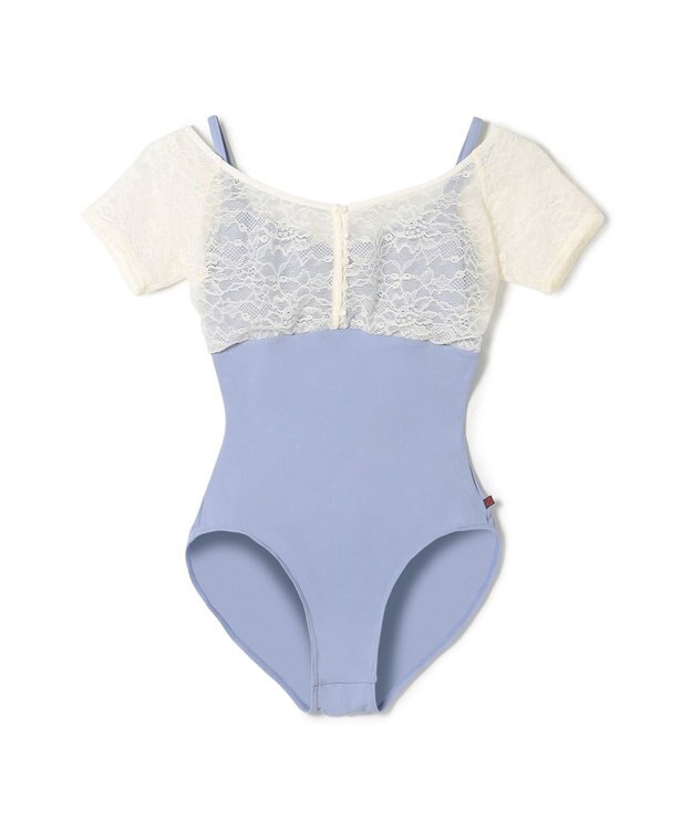 Chacott 【AKANE TAKADA】レイヤードレオタード サックスブルー