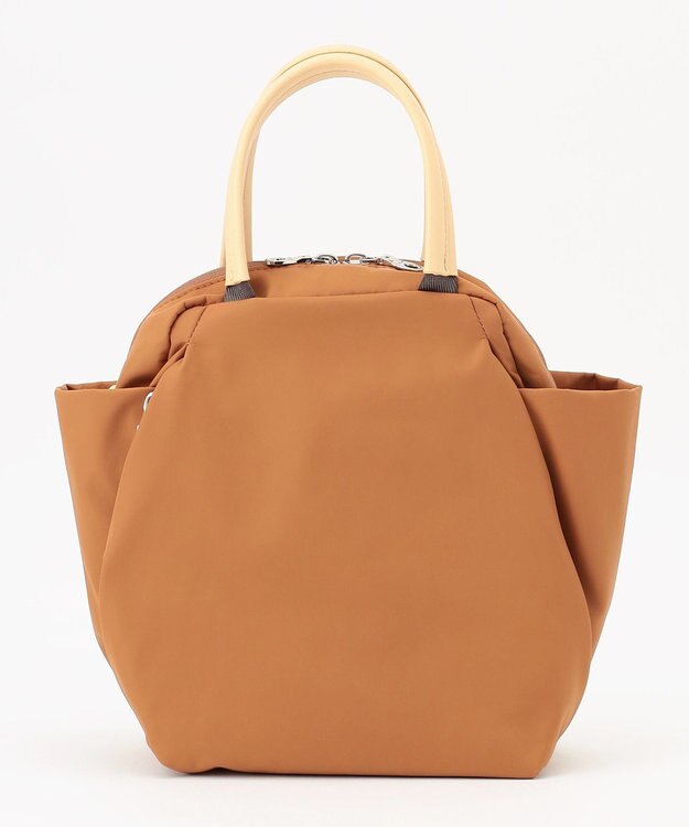 Y'SACCS 【ナイロンタフタ】トラベル2WAYミニボストン キャメル