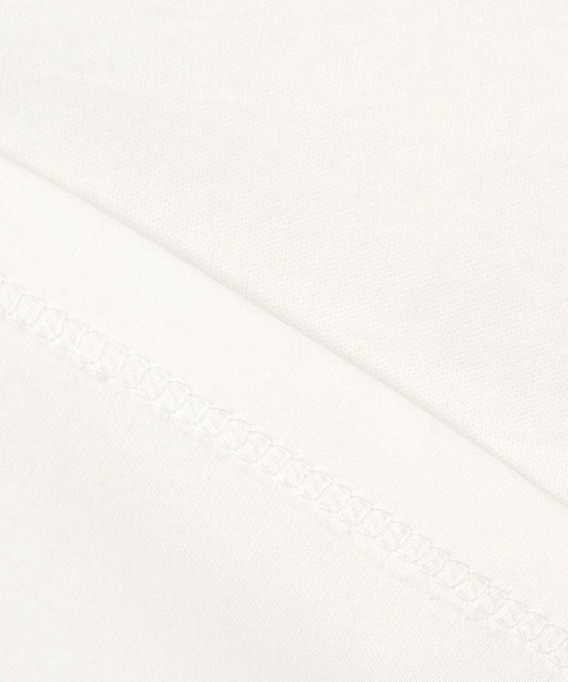 ANY KIDS リボン付きスタンドカラーブラウス ホワイト