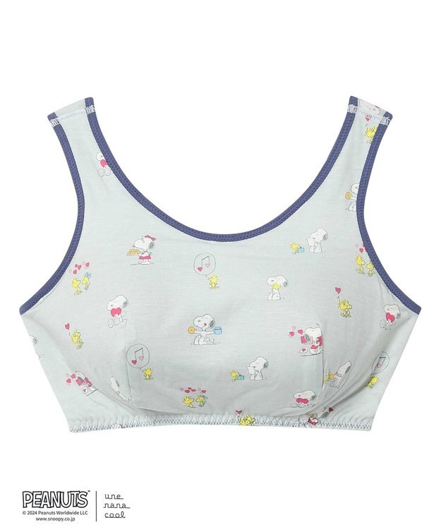 une nana cool 【スヌーピー】PEANUTS × une nana cool ナイトアップブラ SNOOPY GY