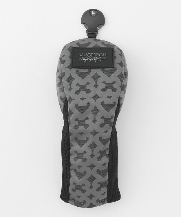 23区GOLF 【UNISEX】モノグラムヘッドカバー ブラック系5