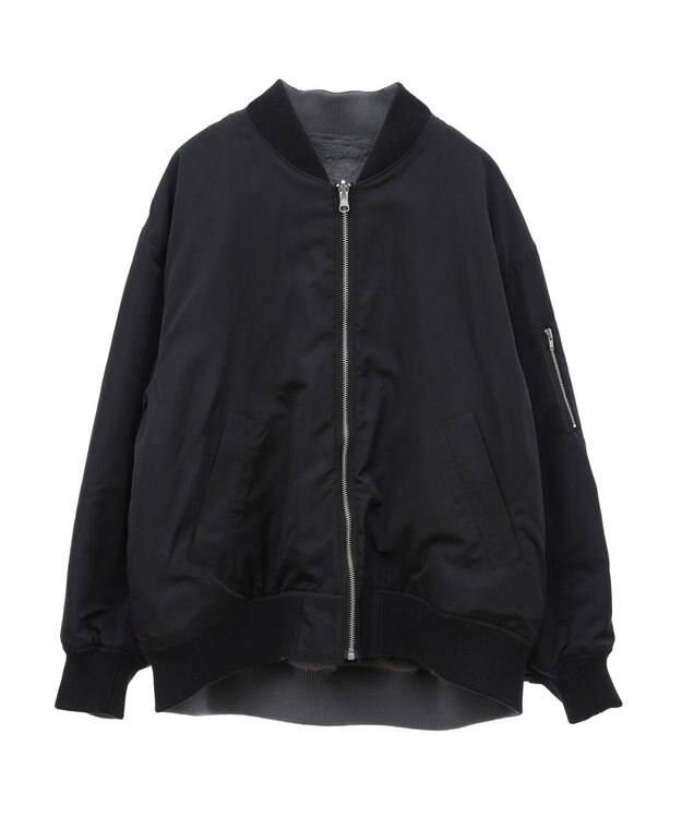 earth music&ecology リバーシブルMA-1 ブラック