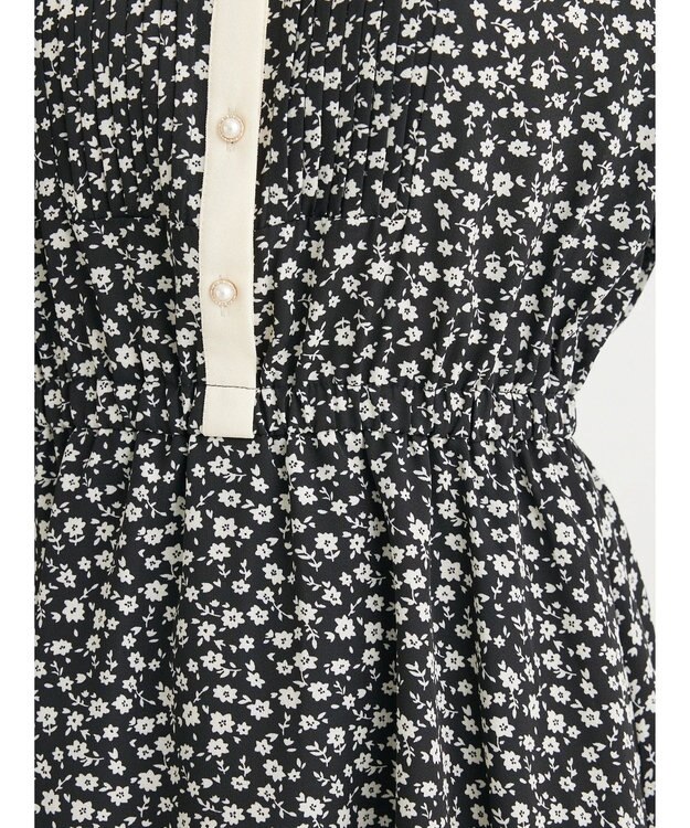 Green Parks ・ＥＬＥＮＣＡＲＥ　ＤＵＥ　コバナパイピングワンピ Black