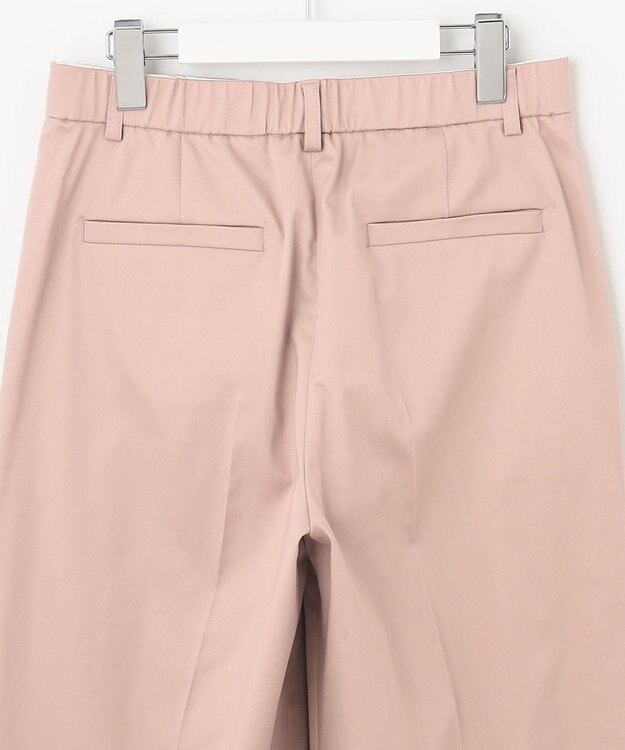 自由区 【XSサイズ~/接触冷感・吸湿・速乾】COOLMAX ワイドパンツ ピンク系