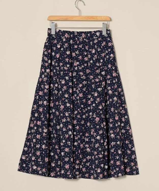 ONWARD Reuse Park 【組曲】スカート春夏 ネイビー