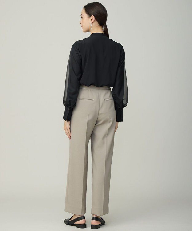 ICB L 【先行予約】 ハイツイストダブルクロス ワイドパンツ クレイカーキ