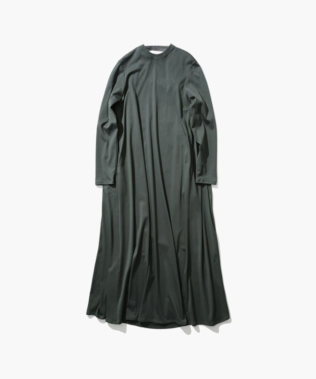 ATON SUVIN FRISE | フレアドレス CHARCOAL GRAY