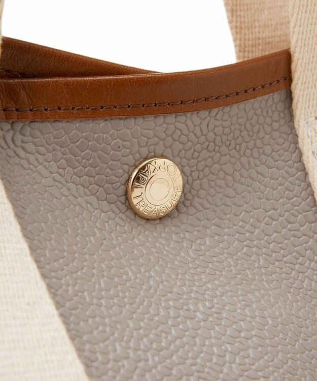 TOPKAPI 【Breath TOPKAPI】SCOTCH GRAIN スコッチグレイン ネオレザー A4トートバッグ ライトグレー