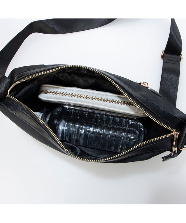 UNBILLION カシュカシュ cachechche / ベーシックナイロンショルダー ブラック