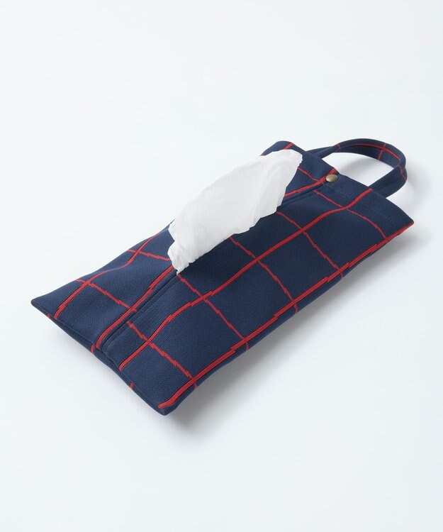 TRICOTE GRID TISSUE CASE 39NAVY