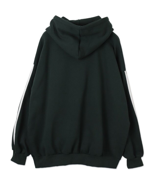 WEGO サイドラインナンバリングパーカー グリーン