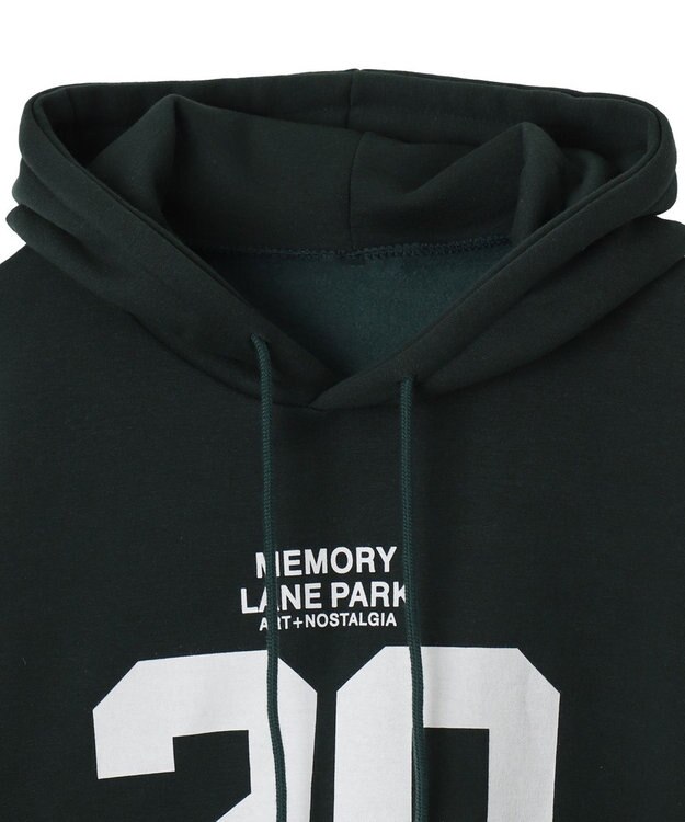 WEGO サイドラインナンバリングパーカー グリーン