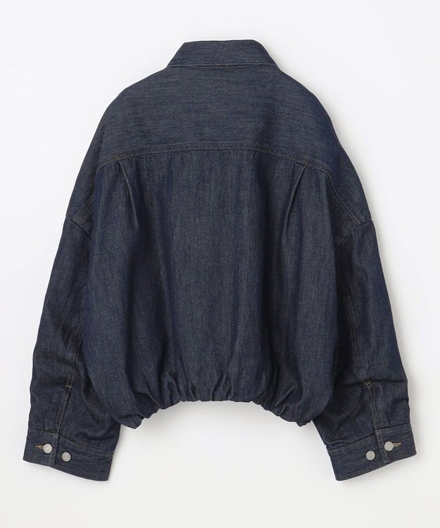 NAVE 【ReNAVE・洗える/中綿】ライトデニム ブルゾン ネイビー系