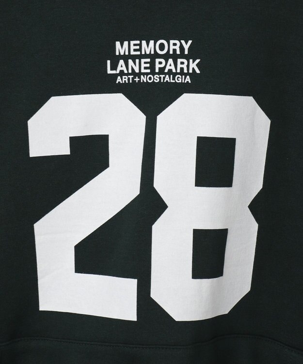 WEGO サイドラインナンバリングパーカー グリーン