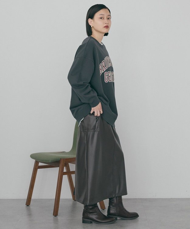 AMERICAN HOLIC 【WEB限定】BRUNSWICK GEORGIA BIGスウェット Charcoal Gray