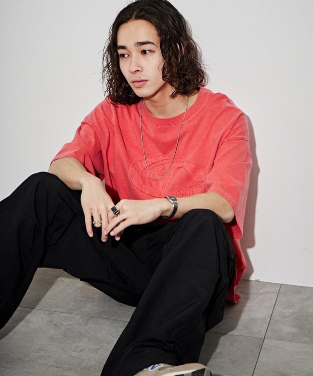 WEGO ピグメントダメージアップリケT（S） レッド